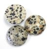 Cabochon, 18mm Round:Dalmatian Jasper [ea]