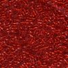 Miyuki 10/0 Twisted Hex Cut:Red, Silver Lined [12g]