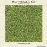 Delica 11/0:1107 Olive, Transparent [5g]