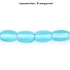 Rice Beads, 6x4mm:Aquamarine