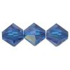 Swarovski 5328:3mm Capri Blue, AB [ea]