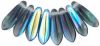 Dagger Beads 3x10mm Montana Blue, AB [100]