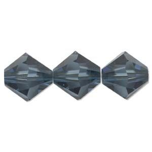 Swarovski 5328:8mm Montana Blue Opal [ea]