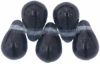 Czech Glass 6x4mm Teardrop Beads:Montana Blue [100]