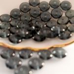 Rondell Bead 6mm Montana Blue [50]
