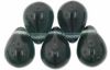 Teardrop Bead 8x6mm Montana Blue, Transparent [50]