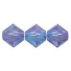 Swarovski 5328:4mm Sapphire, AB 2X [ea]