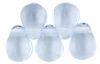 Czech Glass 6x4mm Teardrop Beads:Light Sapphire [100]
