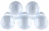 Teardrop Bead:8x6mm Lt Sapphire, Transparent [50]