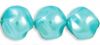 Pearl Beads 10mm Whirly:Aqua Blue [25]