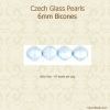 Pearl Beads 6mm Bicone:Baby Blue [100]