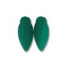 Czech Glass 6x12mm Twist Beads:Neon Petrol [25]