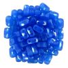 Brick Beads 3x6mm 2-Hole:Baby Blue, Peacock [50]