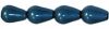 Pearl Beads 6x4mm Teardrop:Royal Blue [50]