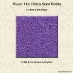 Delica 11/0:1379 Red/Violet, Dyed Opaque [5g]