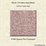 Delica 11/0:1495 Pink Champagne, Opaque [5g]