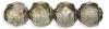 Fire Polished 6mm Renaissance Beads:Luster Green [25]