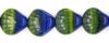 Hurricane Glass 9mm Sea Shell Beads:Patagonia [25]