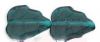 Leaf Beads, 8x10mm:Dark Emerald [25]