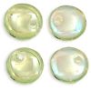 Czech Glass 6mm Lentil Beads:AB Peridot [50]