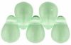 Czech Glass 6x4mm Teardrop Beads:Peridot [100]