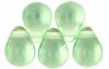 Teardrop Bead:8x6mm Peridot, Transparent [50]