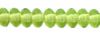 Czech Glass 4mm Rondell Beads:Olivine [100]