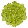 Lentil Beads 6mm 2-Hole:Olivine [50]