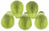 Czech Glass 6x4mm Teardrop Beads:Olivine [100]