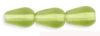 Czech Glass 9x6mm Teardrop Beads:Olivine [25]