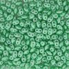 SuperDuo Beads, 2.5x5mm Chrysolite/Light Green Pastel [10g]