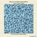 Delica 11/0:2129 Moody Blue, Duracoat Opaque [5g]
