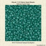 Delica 11/0:2131 Eucalyptus, Duracoat Opaque [5g]