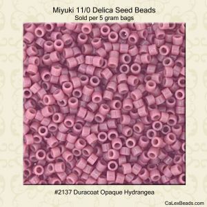 Delica 11/0:2137 Hydrangea, Duracoat Opaque [5g]