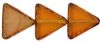 12mm Table Cut Triangle Beads:Opal Topaz Picasso [ea]