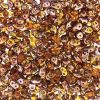 SuperDuo Beads, 2.5x5mm Topaz Apollo Gold [10g]