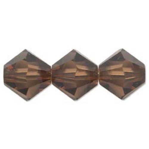 Swarovski 5328:3mm Smoky Topaz [ea]