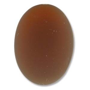 Luna Cabochon:25x18 Oval, Copper [ea]