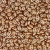 SuperDuo Beads, 2.5x5mm Amber Pastel [10g]
