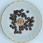 Rondell Bead 6mm Bronze [50]