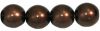 Pearl Beads 8mm:Chocolate [25]