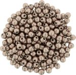 Druk Bead 2mm Saturated Metallic Pale Dogwood [100]