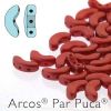 Arco Beads 5x10mm 3-Hole:Dark Coral [10g]