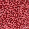 SuperDuo Beads, 2.5x5mm Dark Coral Pastel [10g]