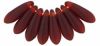 Dagger Beads 3x10mm Garnet, Matte [100]