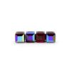 Swarovski 5601:4mm Garnet, AB [5]