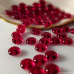 Rondell Bead 6mm Garnet [50]