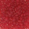 SuperDuo Beads, 2.5x5mm Ruby Matte [10g]