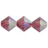 Swarovski 5328:3mm Fuchsia, AB [ea]