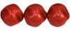 Pearl Beads 10mm Whirly:Tangerine [25]
